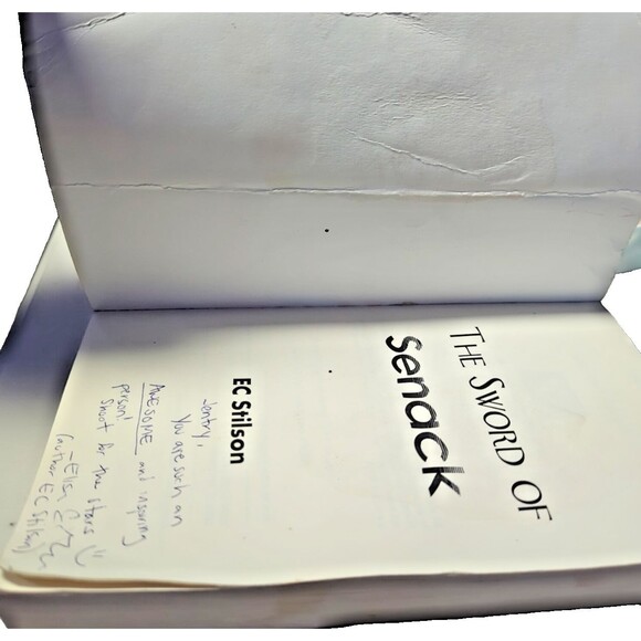 The Sword of Senack by E.C. Stilson (2011, Paperback) – Signed Copy – Used - Picture 8 of 12